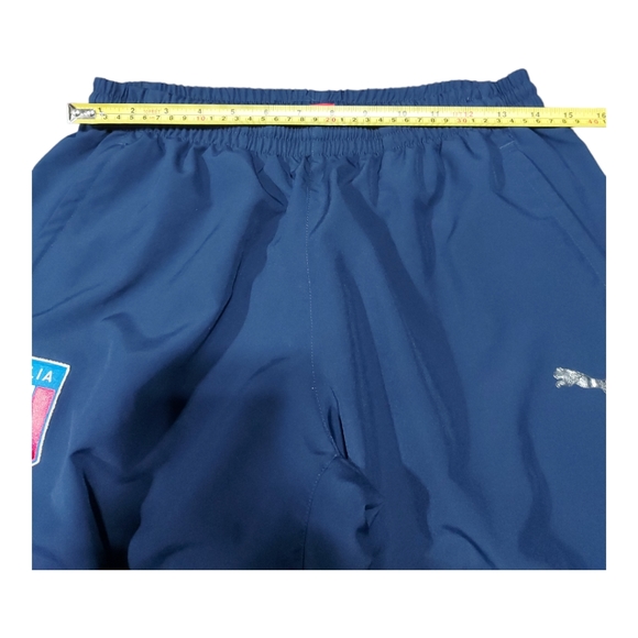 Puma Italia Men Blue Track Pants Size Medium - Picture 7 of 9